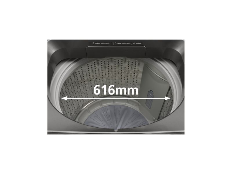 Hitachi Top Load Washing Machine 24Kg with Pump - SFP-240XWV3CGXSL