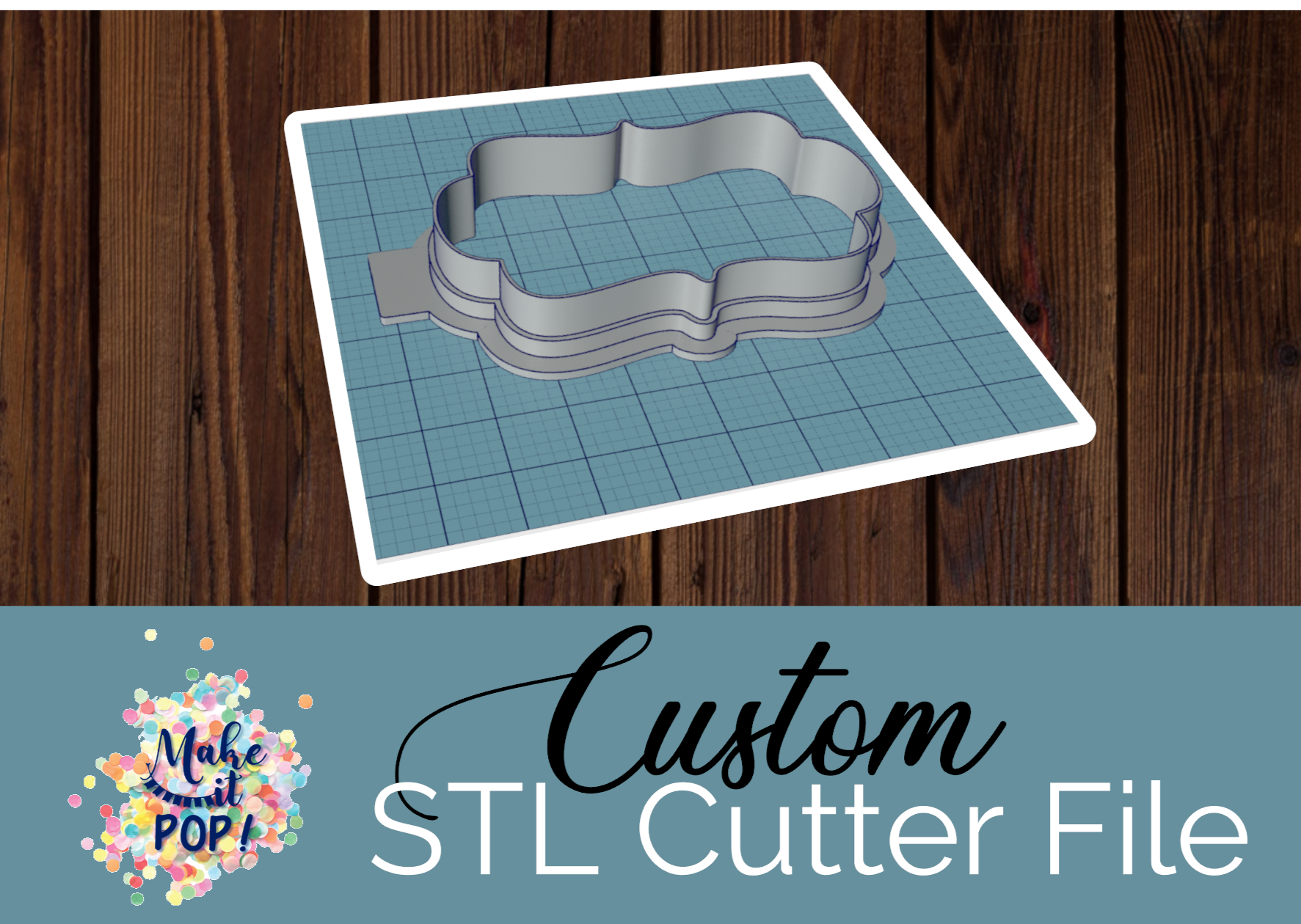 Jason Cookie Cutter STL File to download and Print 2-Pc File Stamp and Cutter