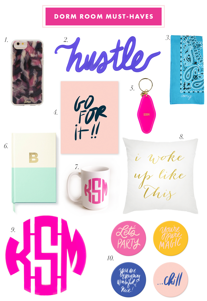 Moon and Lola Dorm Room Must-Haves