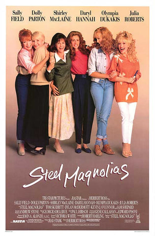 Moon and Lola favorite wedding movies blog post steel magnolias featuring julia roberts