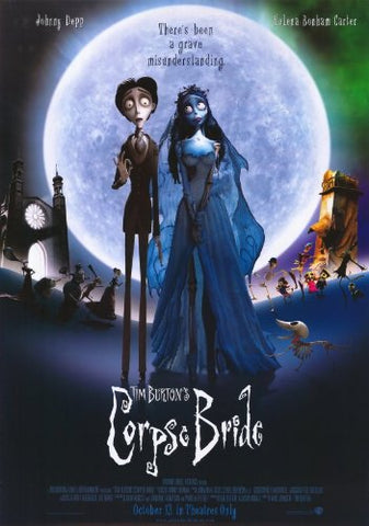 Moon and Lola corpse bride movie poster