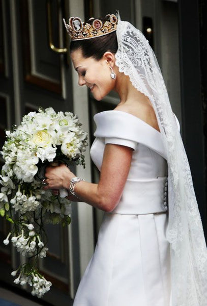 Princess Victoria of Sweden Wedding Gown