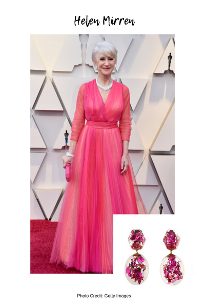Moon and Lola Oscars Red Carpet Style Blog Post Helen Mirren