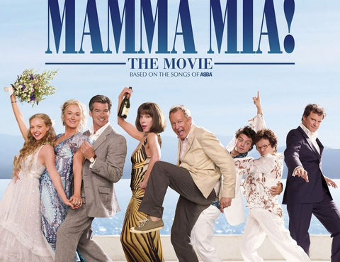 Moon and Lola favorite wedding movies blog post mamma mia based on songs by abba