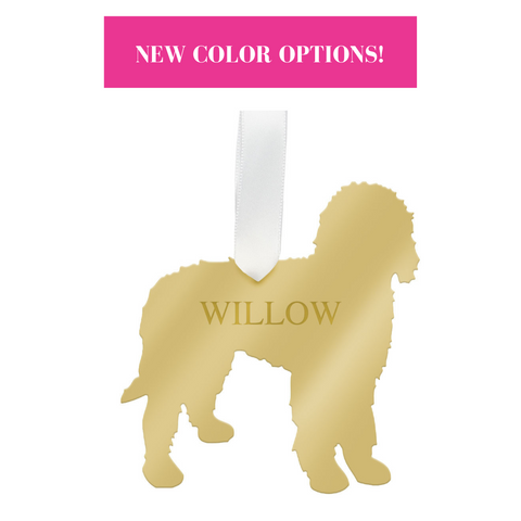 Personalized Golden Retriever Ornament