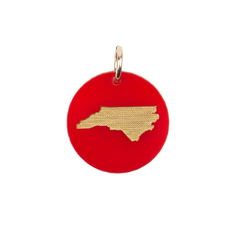 Brass South Carolina Necklace