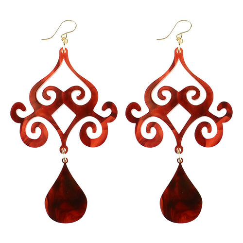 I found this at #edwardterrylandscape! - Acrylic Dubai Earrings (comes in various colors)