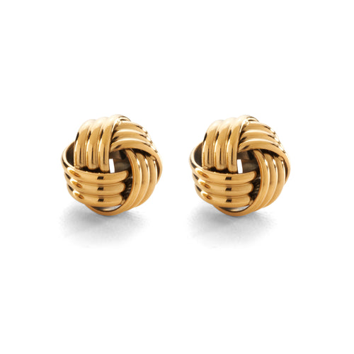 Moon and Lola - Lille Studs gold Celtic Love Knot