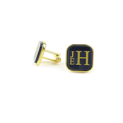 Monogram Cuff Links