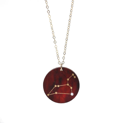 I found this at #edwardterrylandscape! - Acrylic Constellation Necklace Tortoise