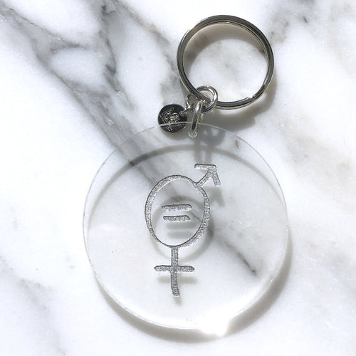 Equality For All Round Keychain