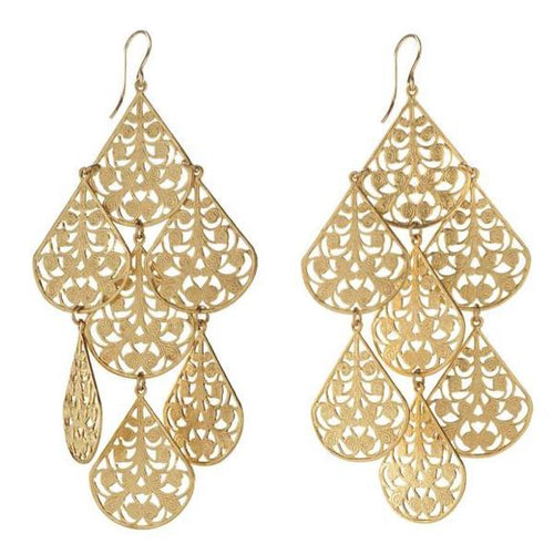 I found this at #edwardterrylandscape! - Cairo Earrings Gold