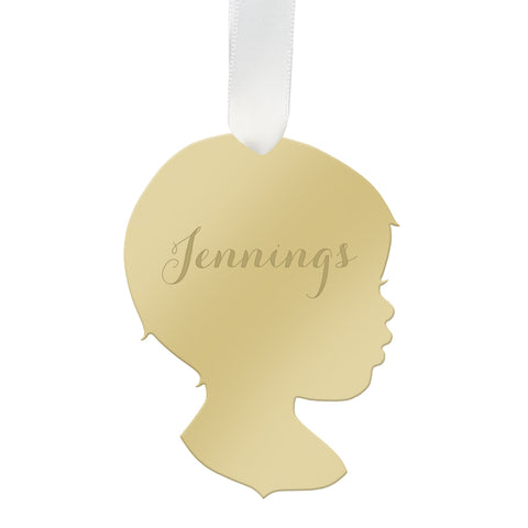 Personalized Parakeet Ornament