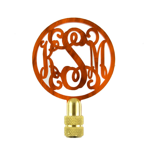 I found this at #edwardterrylandscape! - Script Monogram Finial