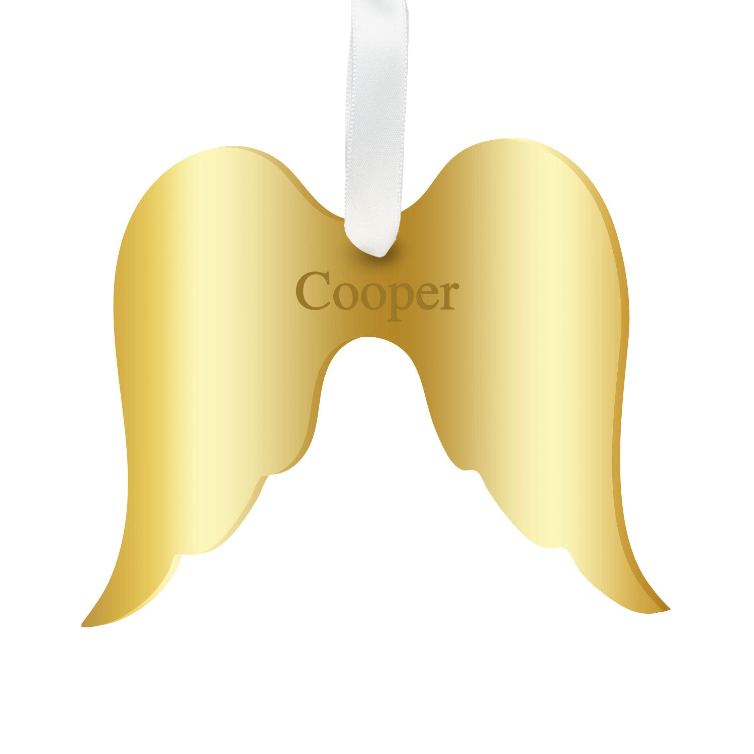Personalized Angel Wings Ornament