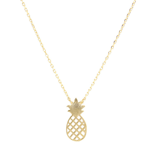 I found this at #edwardterrylandscape! - Ananas Pineapple Necklace the meaning of the pineapple is to show hospitality