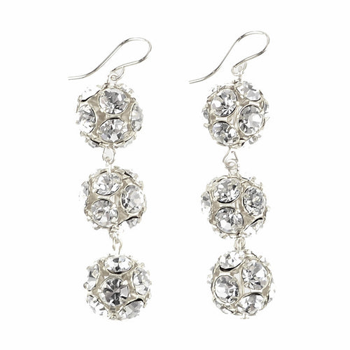 I found this at #edwardterrylandscape! - Europa Rhinestone Ball Earrings