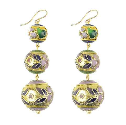 Luna Rhinestone Teardrop Earrings