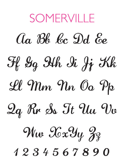 I found this at #edwardterrylandscape! - Somerville Script Font Sheet