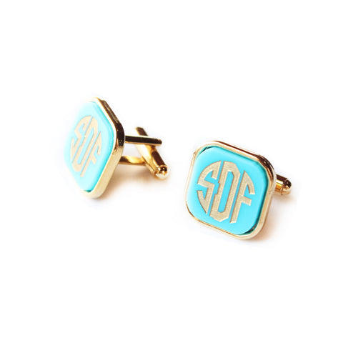 Vineyard Lapel Pin Stacked Monogram