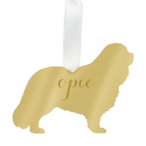 Personalized Airedale Terrier Ornament