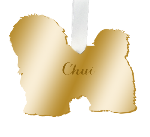 Personalized Havanese Ornament