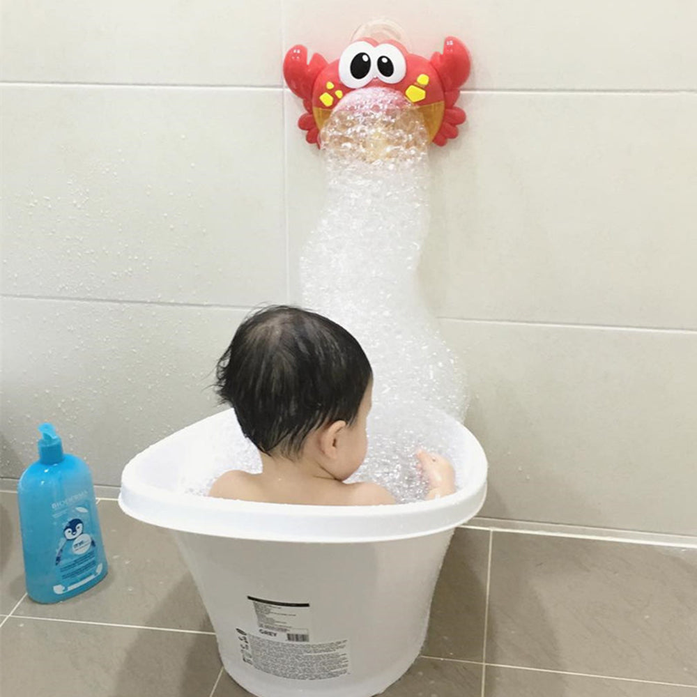 bath frog that makes bubbles