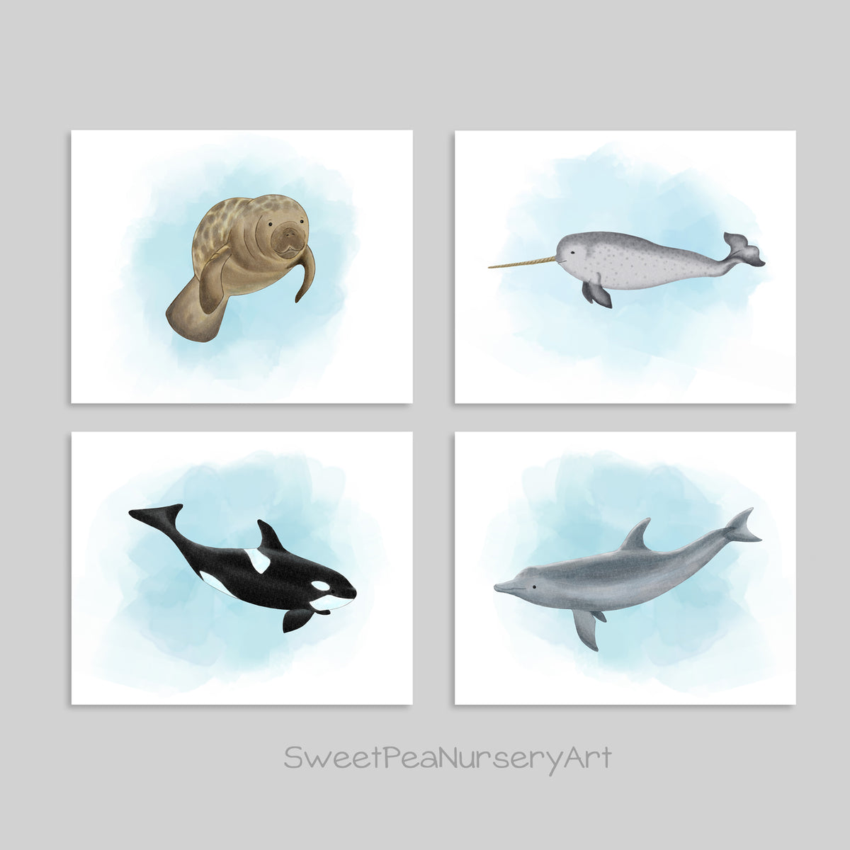 narwhal nursery decor