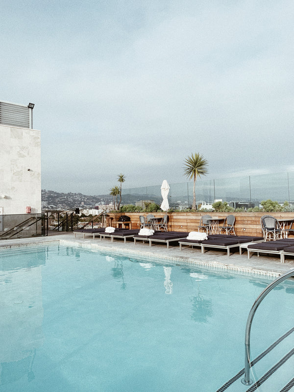 A night on the roof of the Sixty Beverly Hills Hotel