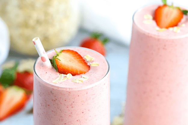 STRAWBERRY VANILLA SMOOTHIE