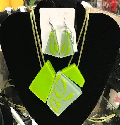 Zsiska jewelry lime green