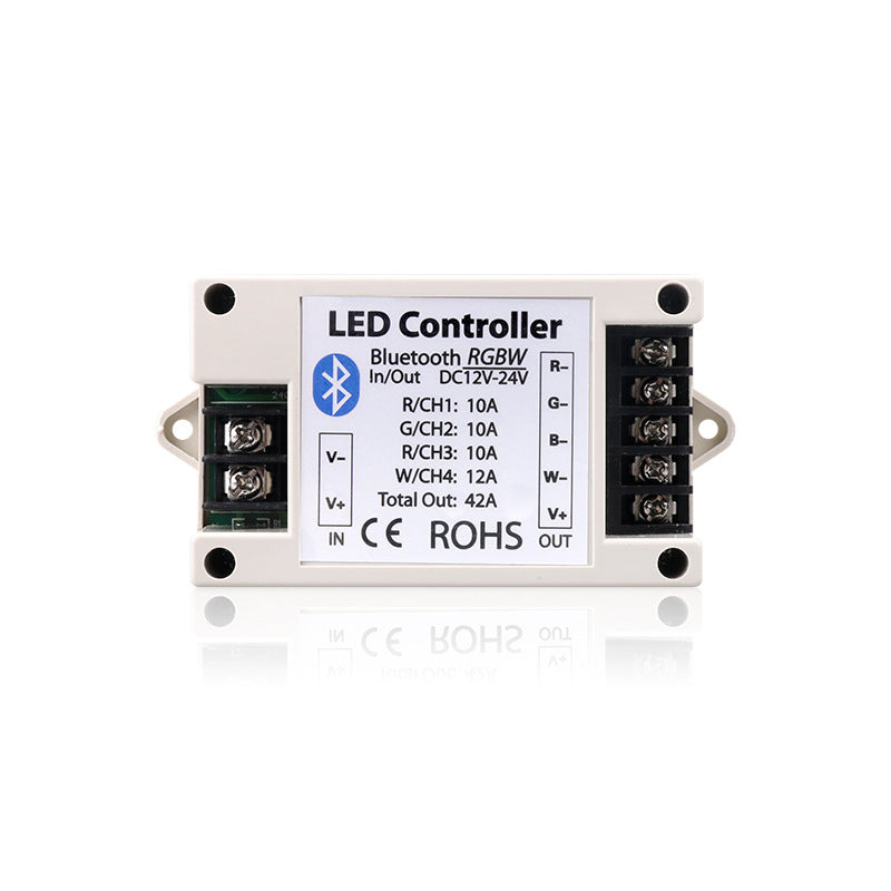 RGB/RGBW LED Strip Light Bluetooth Controller Phone Control for 50 – LEDLightsWorld