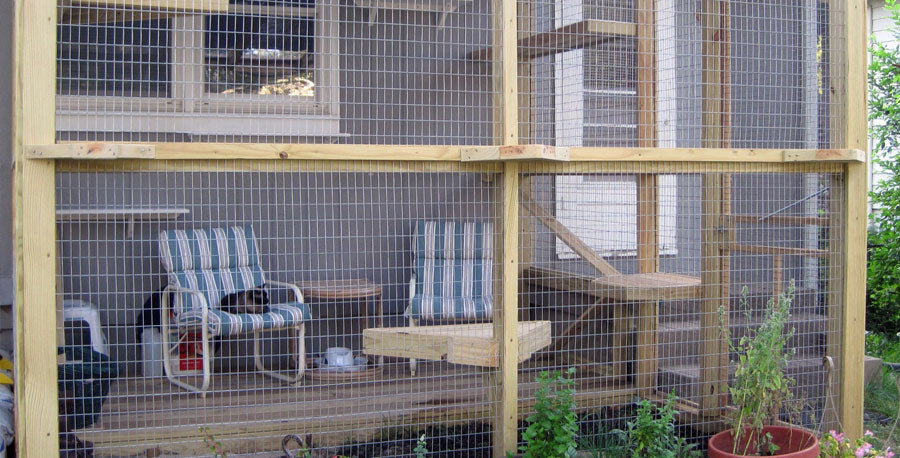 catio outdoor cat enclosure