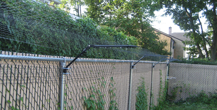cat enclosure ideas for existing fence