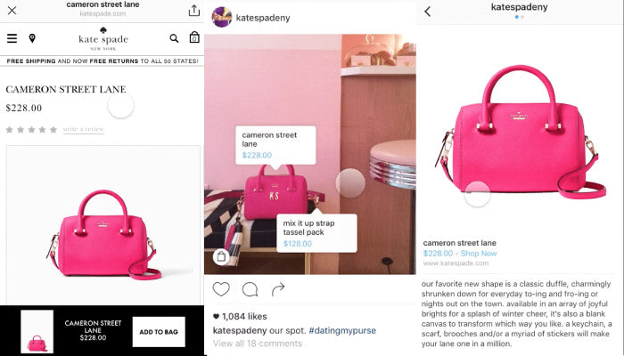 Shopify and Instagram offer a seamless social commerce solution.