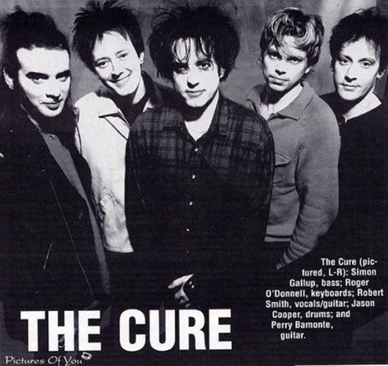 The Cure is one of the original Goth bands  ca. 1980s - Photo by Upjohn.net - Norwegian Jewelry Blog