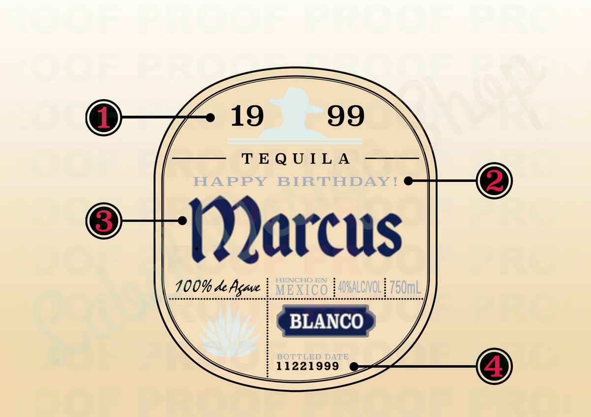 Don Julio Label Template