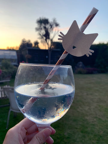 Cat-themed cocktail