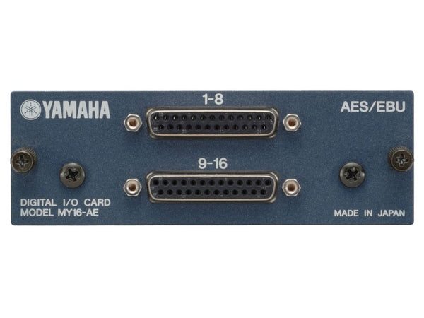 Yamaha MY16AE 16 channel AES/EBU Card for Yamaha Digital