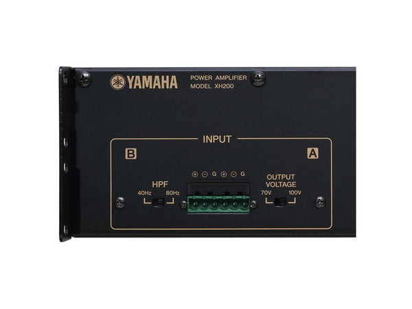 Yamaha XH200 70 Volt 2 channel Power amplifier 2 x 200 watts