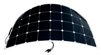 "Solarpanel Solarmodu Semi Flexible Laderegler &Kables Solarset AusDe 100W 12V" 