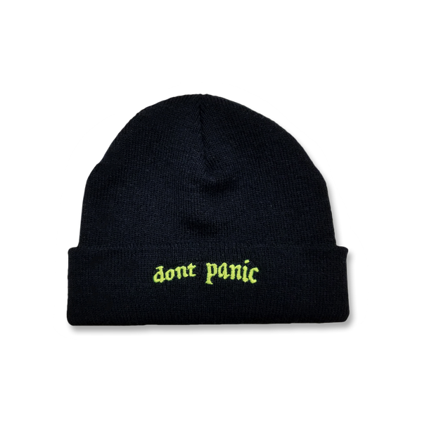 Don't Panic Logo Beanie