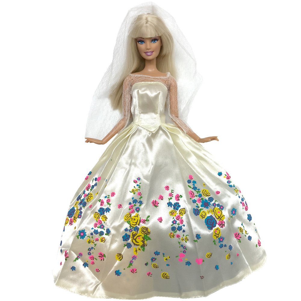 princess barbie doll dress