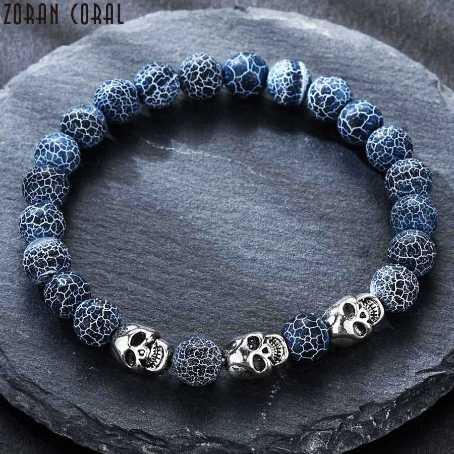 ladies skull bracelet