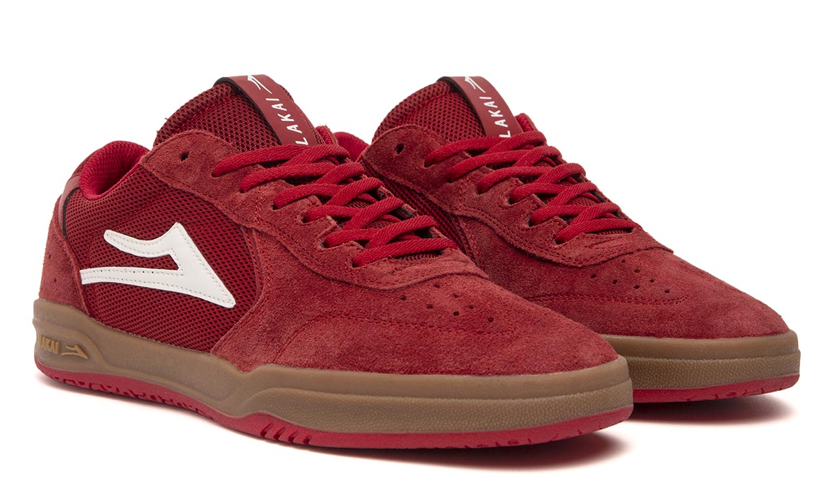 Atlantic - Red/Gum Suede - Mens Shoes 