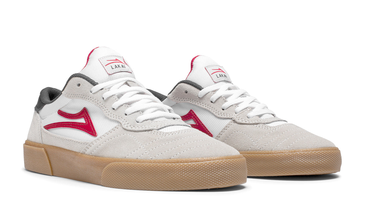 Cambridge - White/Gum Suede - Mens 