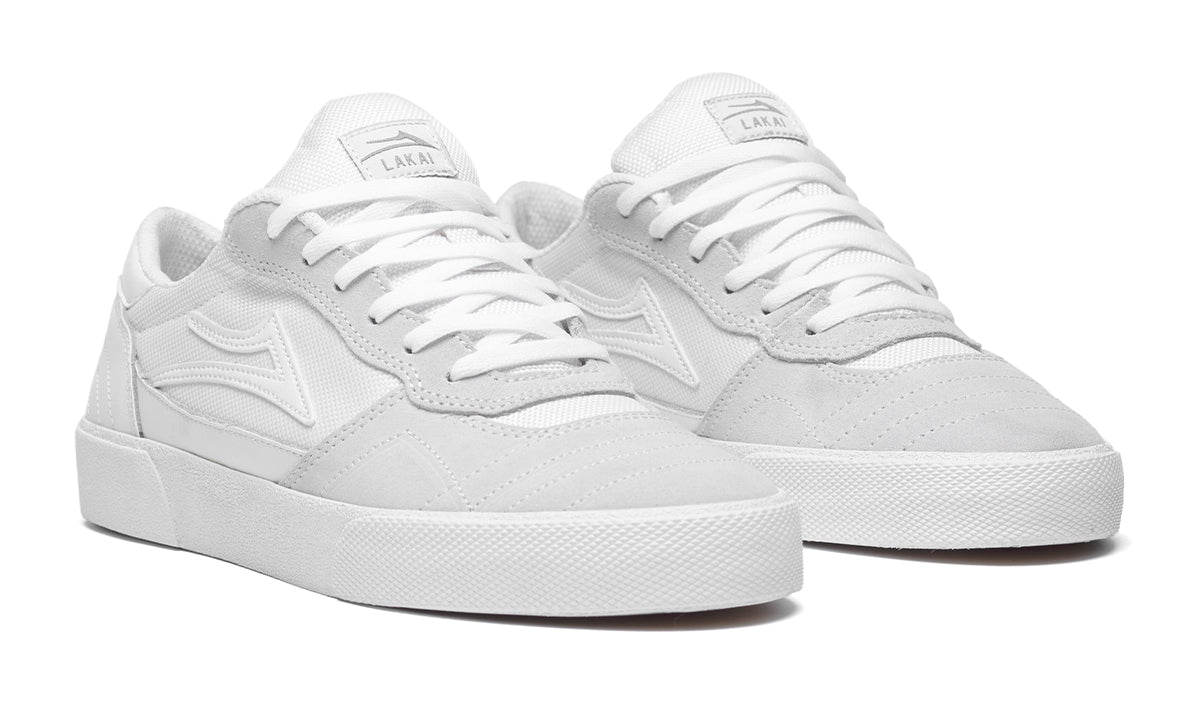 white suede skate shoes