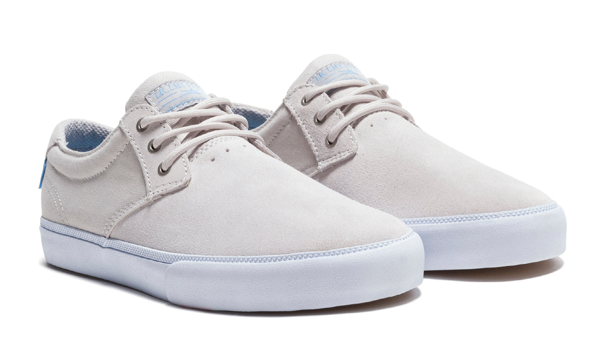 Daly - White Suede - Mens Shoes - Skate 