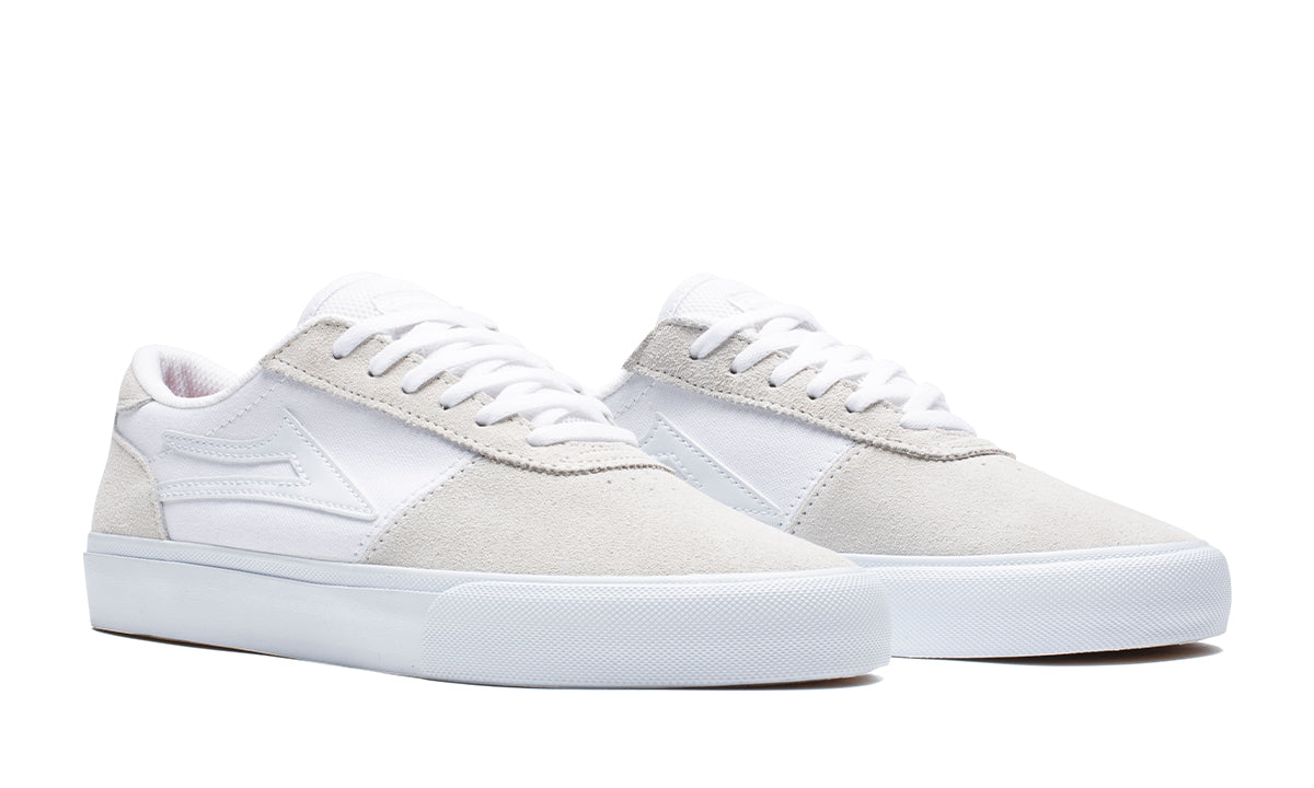 Manchester - White/White Suede - Mens 