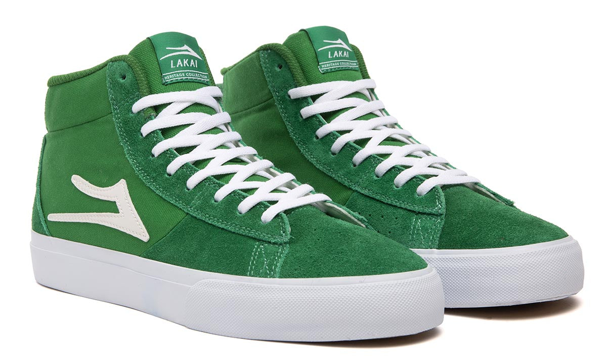 green footwear